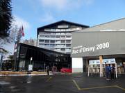 Hotel Le Roc alla stazione a valle a Villars