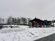 Il Radisson SAS Resort Hotel si trova direttamente presso la stazione a valle.