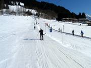 Übungslift Aschau - Skilift con T-bar/ancora