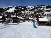 Alcune strutture ricettive a Schönried si trovano direttamente sulle piste