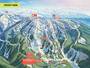 Mappa delle piste Brundage Mountain