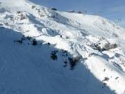 Area sciistica libera sotto il Grubigstein