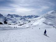Vista dal Sillerenbühl verso il Luegli, Metschstand e Hahnenmoos