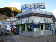 Area curata della stazione a valle Buffaure