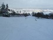 La pista presso l'Hesselberg