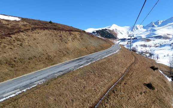 Saint-Gaudens: Accesso nei comprensori sciistici e parcheggio – Accesso, parcheggi Peyragudes