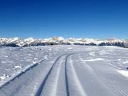 Pista panoramica di sci di fondo stazione a monte Peter Anich III/Rangger Köpfl