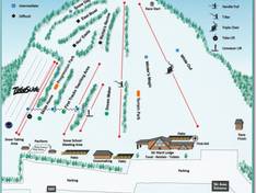 Mappa delle piste Ward Hill - Shrewsbury
