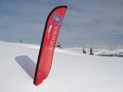 Partenza del percorso cross al Mont Bisanne