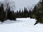 Impegnativa pista di gobbe