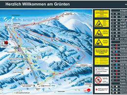 Mappa delle piste Grüntenlifte - Kranzegg (Rettenberg)