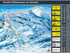 Mappa delle piste Grüntenlifte - Kranzegg (Rettenberg)