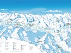 Mappa delle piste Gramais