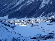 Centro di Galtür (ca. 2 km dall’area sciistica)
