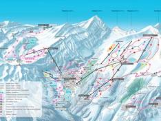 Mappa delle piste Leukerbad