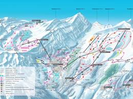 Mappa delle piste Leukerbad