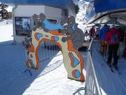 Divertente ingresso per bambini presso la seggiovia Zirmbahn