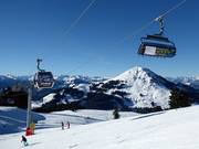 Vista sulla Hohe Salve nel comprensorio SkiWelt Wilder Kaiser-Brixental 