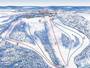 Mappa delle piste Mullsjö Alpin