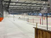 Vista dalla stazione a valle dello skilift alla stazione a monte della seggiovia