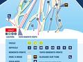 Mappa delle piste Mont Bellevue