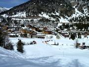 Clavière ha accesso diretto alle piste e agli impianti di risalita