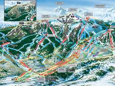Mappa delle piste Snowmass