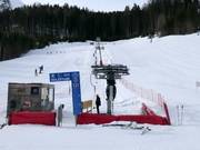 Holzstube - Skilift a piattello