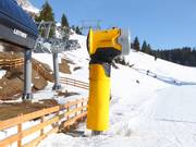 Cannone da neve nell’area sciistica Carezza