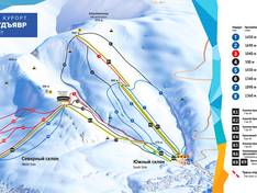 Mappa delle piste Big Wood