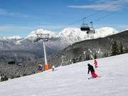Discesa presso la seggiovia Kühtaile