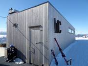 Servizi igienici molto curati alla stazione a monte della cabinovia