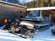 Il gatto delle nevi fa una pausa