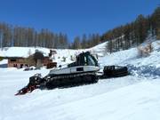 Battipista in posizione di parcheggio