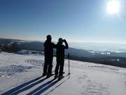 Panorama sul Pleßberg (Plešivec)