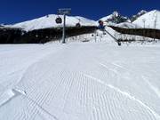 Pista preparata a Tatranská Lomnica