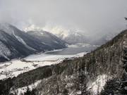 Vista sul lago Achensee