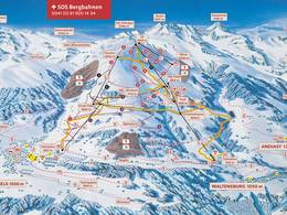 Mappa delle piste Brigels/Waltensburg/Andiast