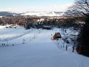 Vista sulle piste facili
