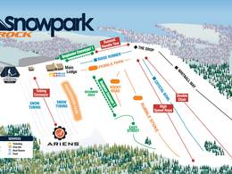 Mappa delle piste The Rock Snowpark