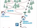 Mappa delle piste Kamenec - Teplice nad Metují