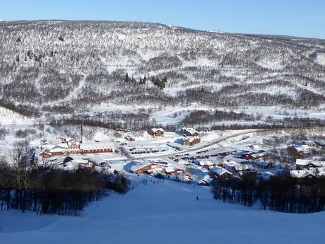 Härjedalen: Accesso nei comprensori sciistici e parcheggio – Accesso, parcheggi Ramundberget