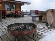 Accogliente après-ski presso la Balbach Alm