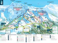Mappa delle piste Les 7 Laux - Prapoutel/Le Pleynet/Pipay