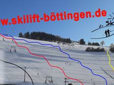Mappa delle piste Böttingen