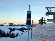 Segnaletica delle piste sulla Postalm