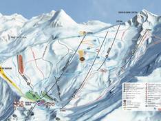 Mappa delle piste Le Lys - Cauterets