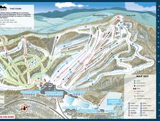 Mappa delle piste Catamount