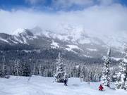 Vista sul comprensorio sciistico di Brighton