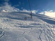 Terreno di neve fresca presso Jatz Quattro